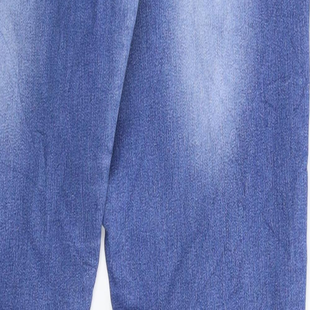 Preworn Womens Blue Denim Jegging Jeans Size M L32 in