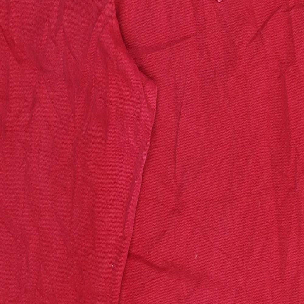 John Baner Womens Pink Denim Straight Jeans Size 30 in L29 in