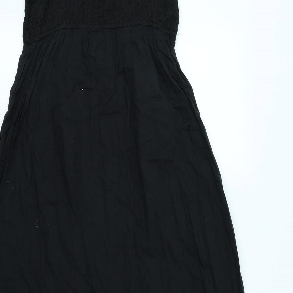 Preworn Womens Black Fit & Flare Size 8