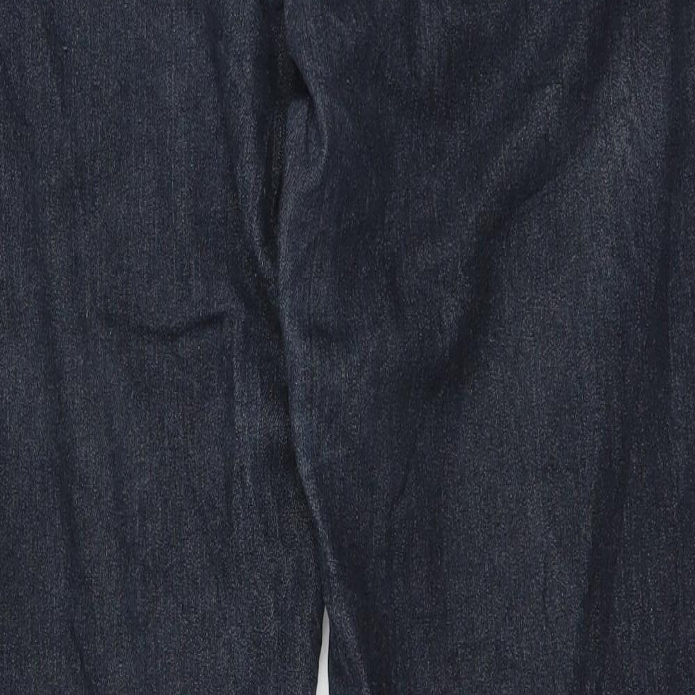 In Extenso Womens Blue Denim Straight Jeans Size 36 in L29 in