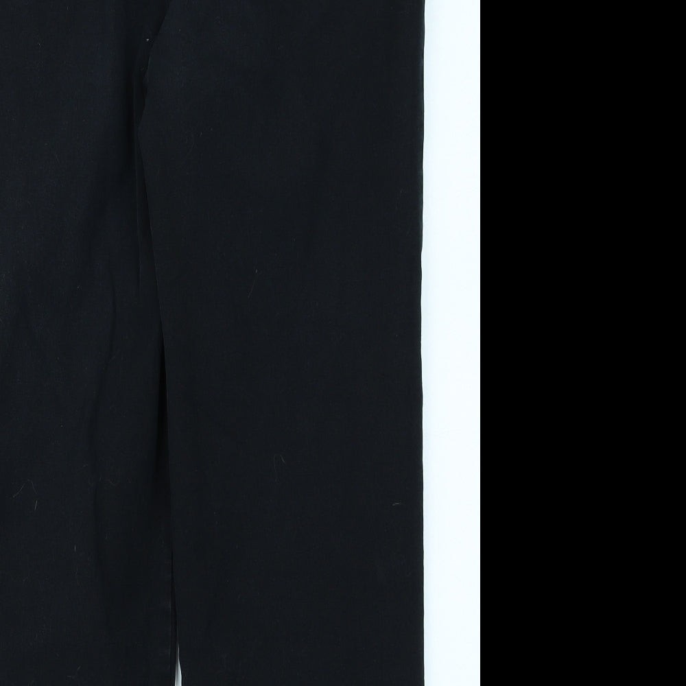 Vunic Womens Black Denim Straight Jeans Size 30 in L23 in