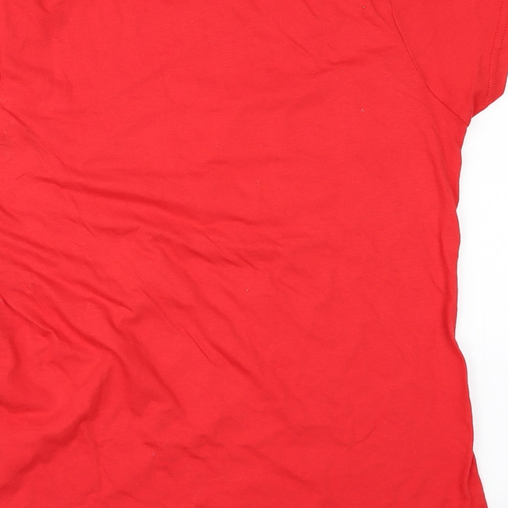 Gildan Mens Red T-Shirt Size M - IM A GRUMPY OLD GIT
