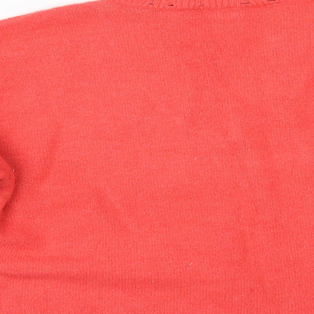 ASOS Womens Orange Pullover Jumper Size 6