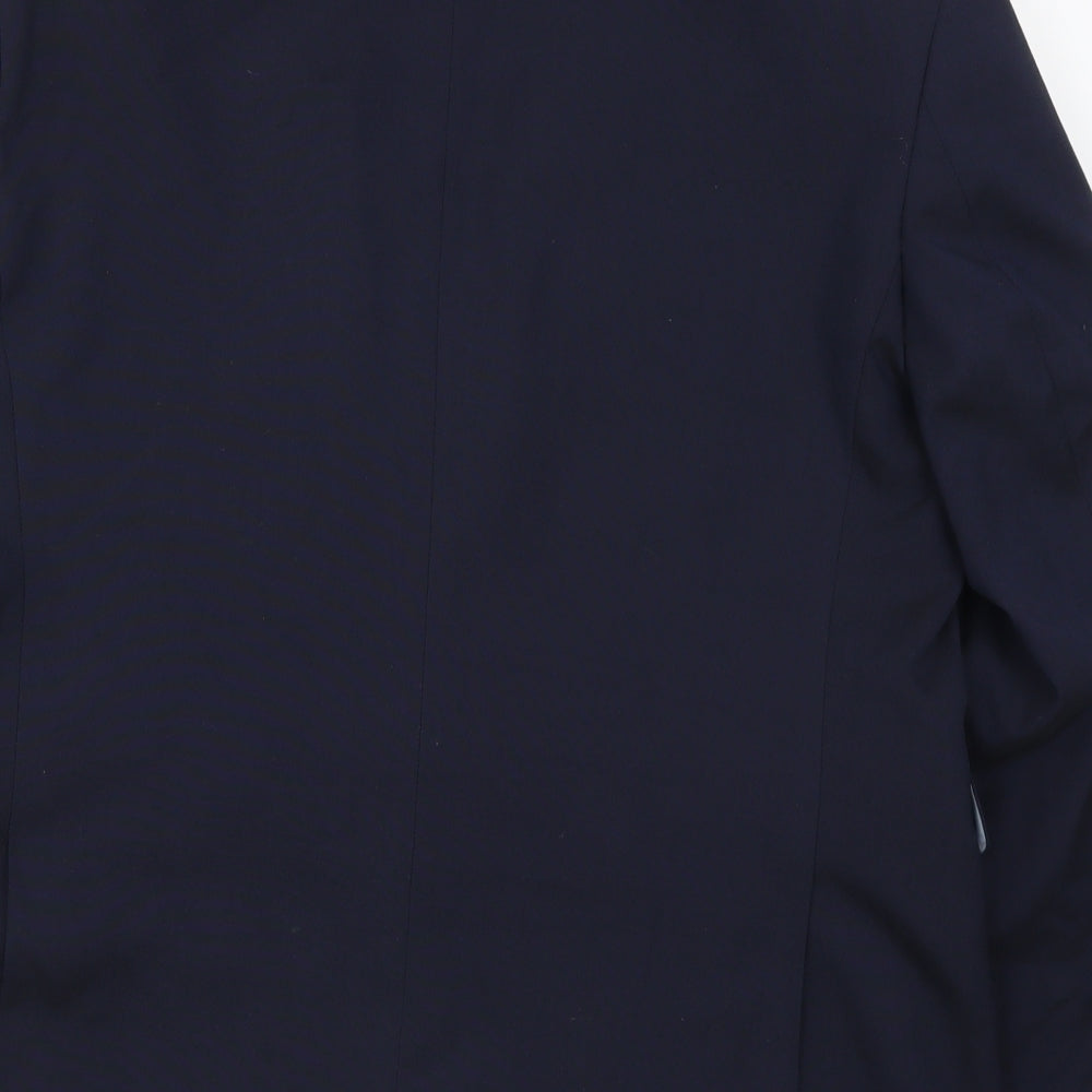 Burton Mens Blue Jacket Suit Jacket Size 42