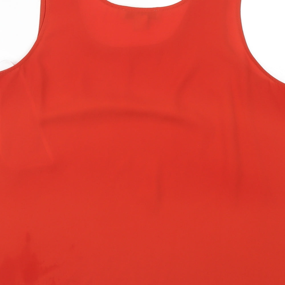 Atmosphere Womens Red Basic Tank Size 14