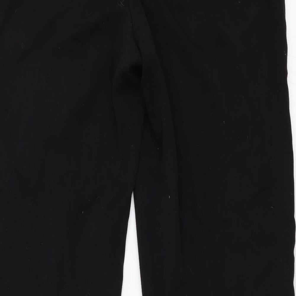 Autonomy Womens Black Trousers Size 10 L30 in
