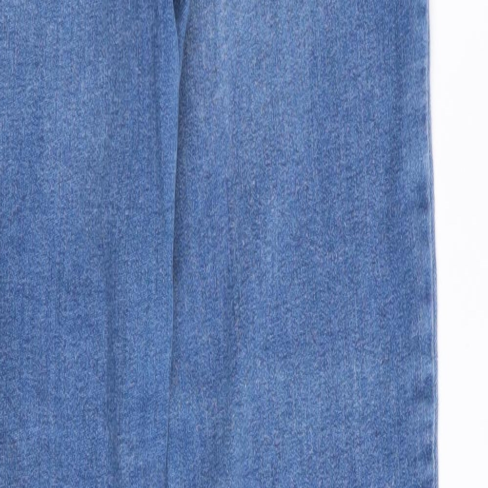 MOHITO Womens Blue Skinny Jeans Size 10 L29 in