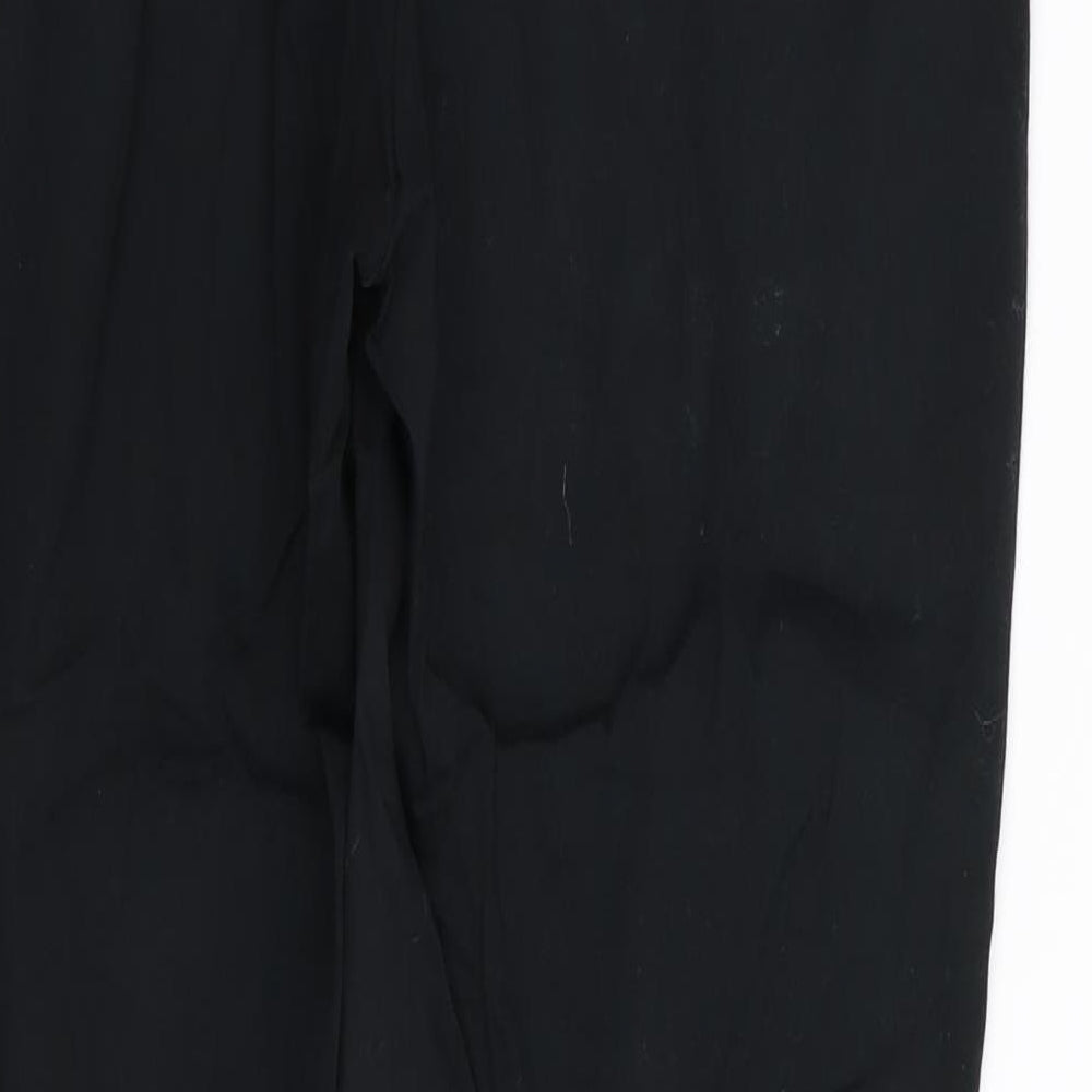 H&M Womens Black Trousers Size 10 L26 in