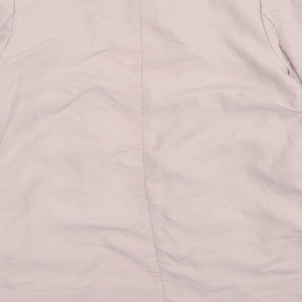 H&M Womens Pink Jacket Blazer Size 10