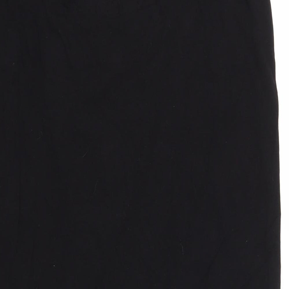 F&F Womens Black A-Line Skirt Size 14