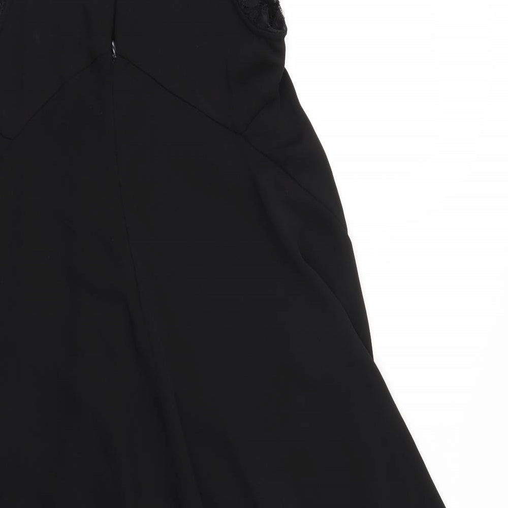 H&M Womens Black Fit & Flare Size 12
