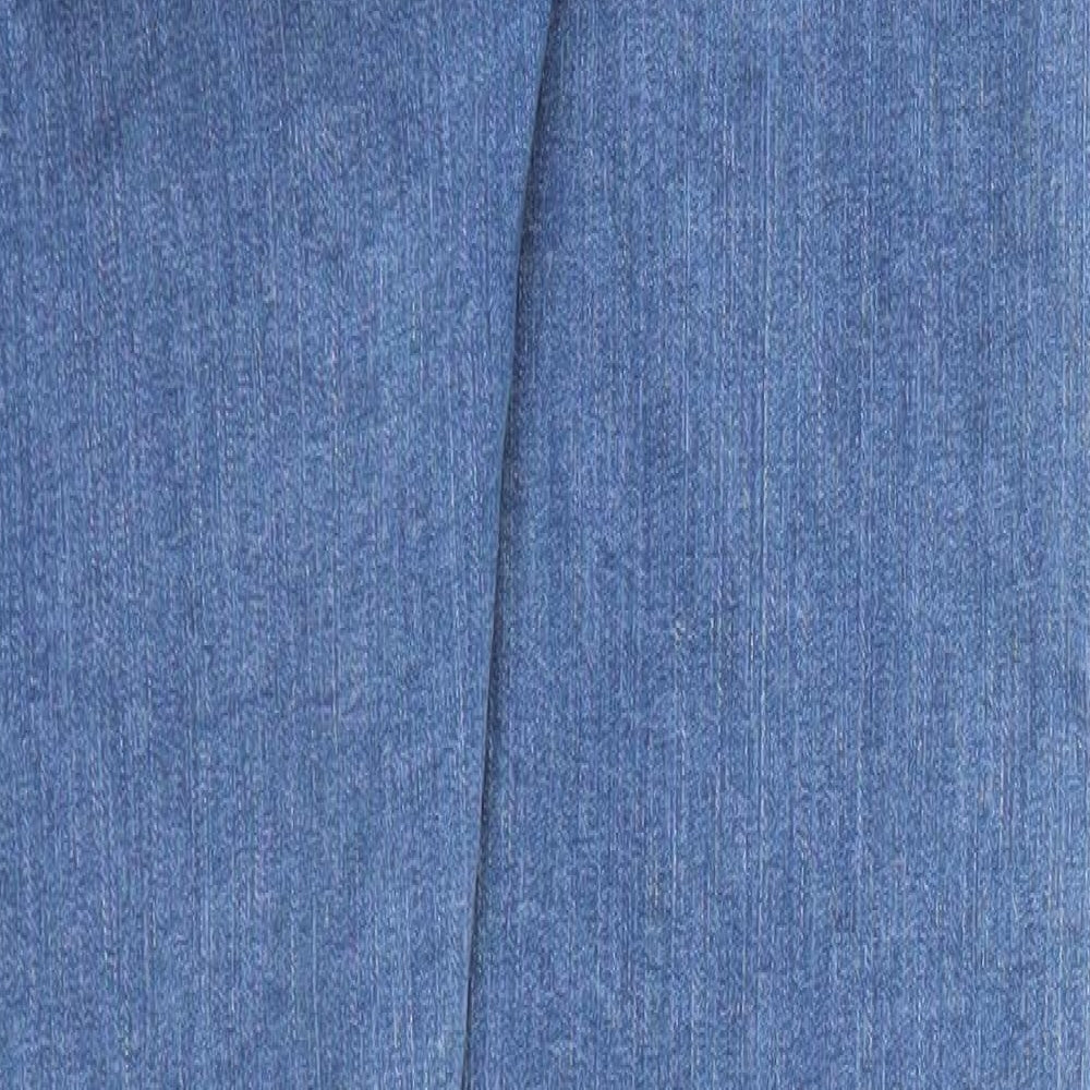 Preworn Womens Blue Skinny Jeans Size 30 in L30 in - Stretch waistband