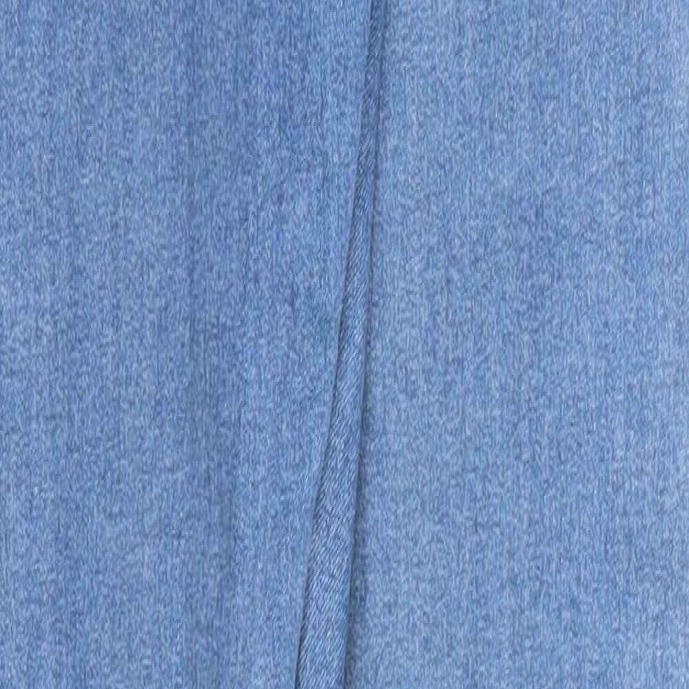 denim &co Womens Blue Skinny Jeans Size 8 L32 in
