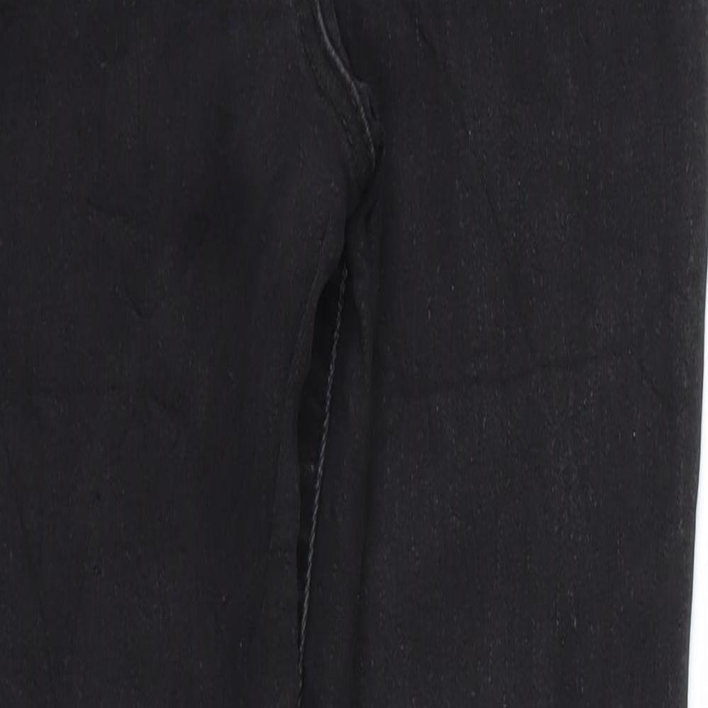 Preworn Womens Black Skinny Jeans Size 30 L29 in