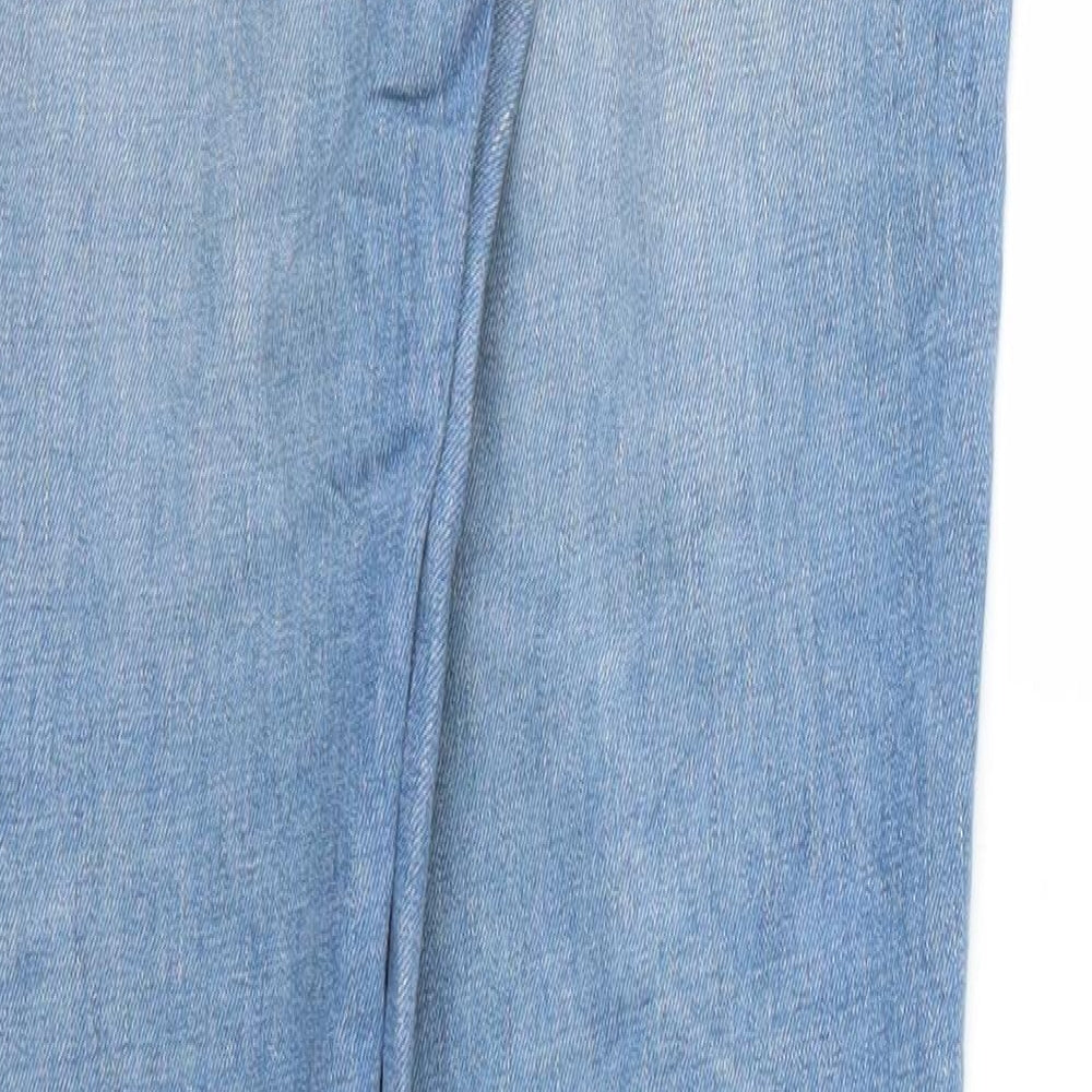 D-IH Womens Blue Skinny Jeans Size 28 L30.5 in