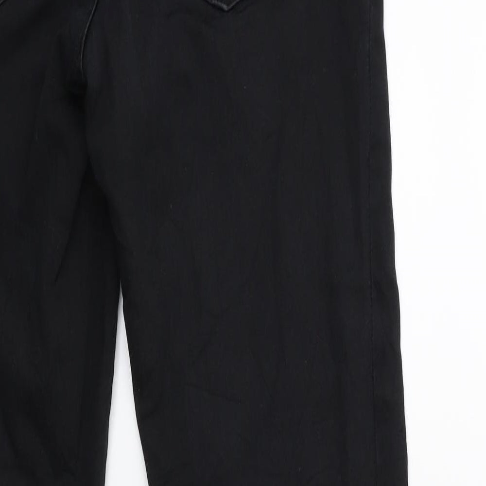 villa Womens Black Denim Skinny Jeans Size S L32 in