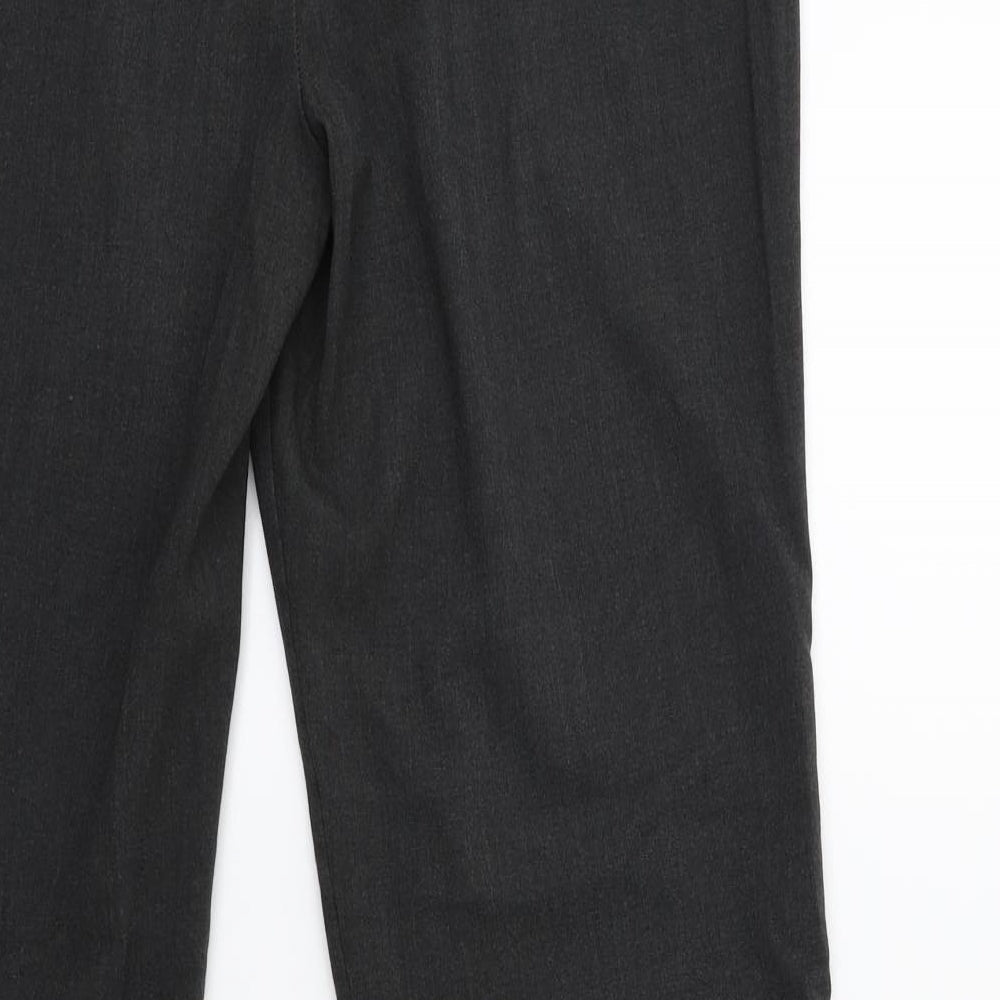 Marks and Spencer Womens Grey Trousers Size 12 L29 in