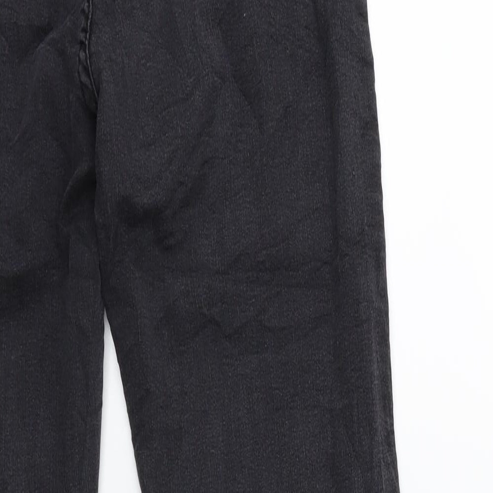 Womens Grey Denim Skinny Jeans Size 14 L28 in
