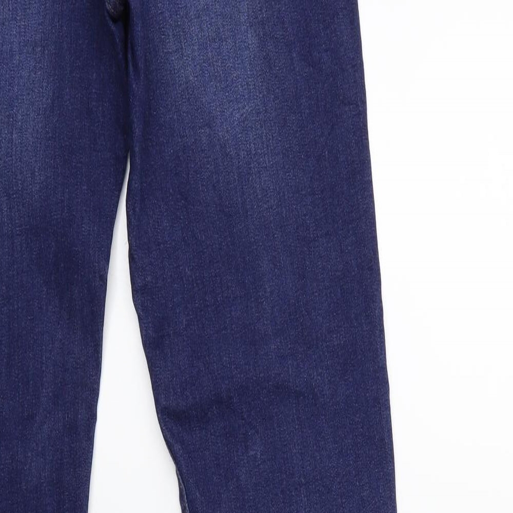 Womens Blue Denim Skinny Jeans Size 26 in L31 in