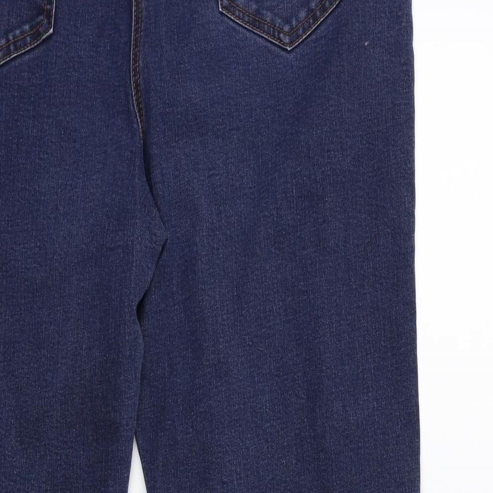 M&Co Womens Blue Denim Skinny Jeans Size 36 in L27 in