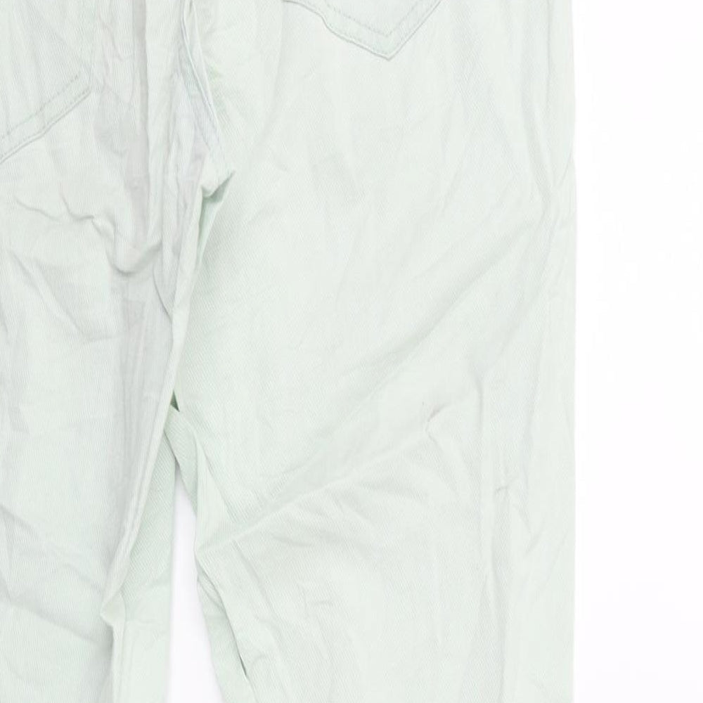 Vacknox Womens Green Trousers Size 29 in L28 in