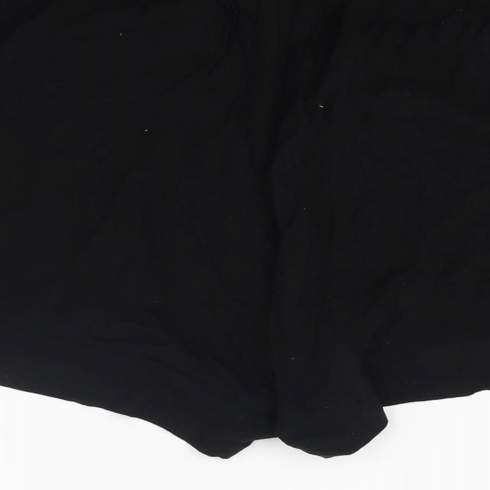 H&M Womens Black Hot Pants Shorts Size 6