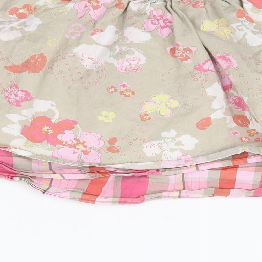 Autograph Girls Green Floral Flare Skirt Size 3-4 Years