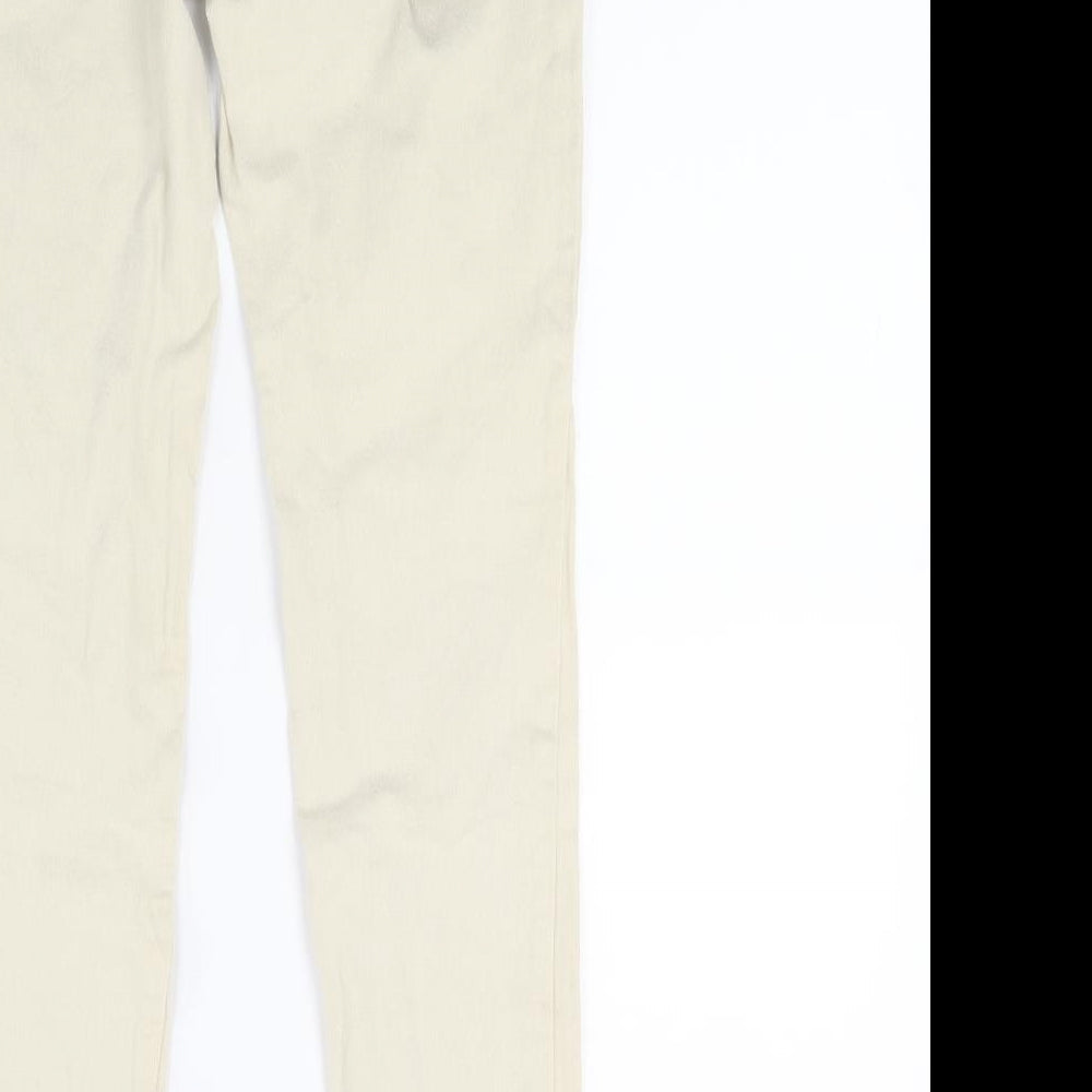 Kenneth lady Womens Beige Jegging Jeans Size XS L26 in