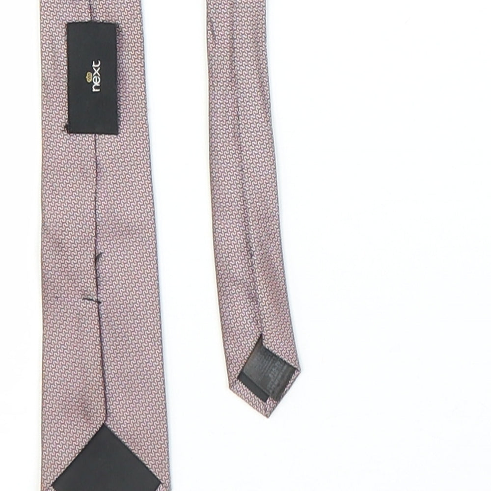 NEXT Mens Purple Pointed Tie One Size