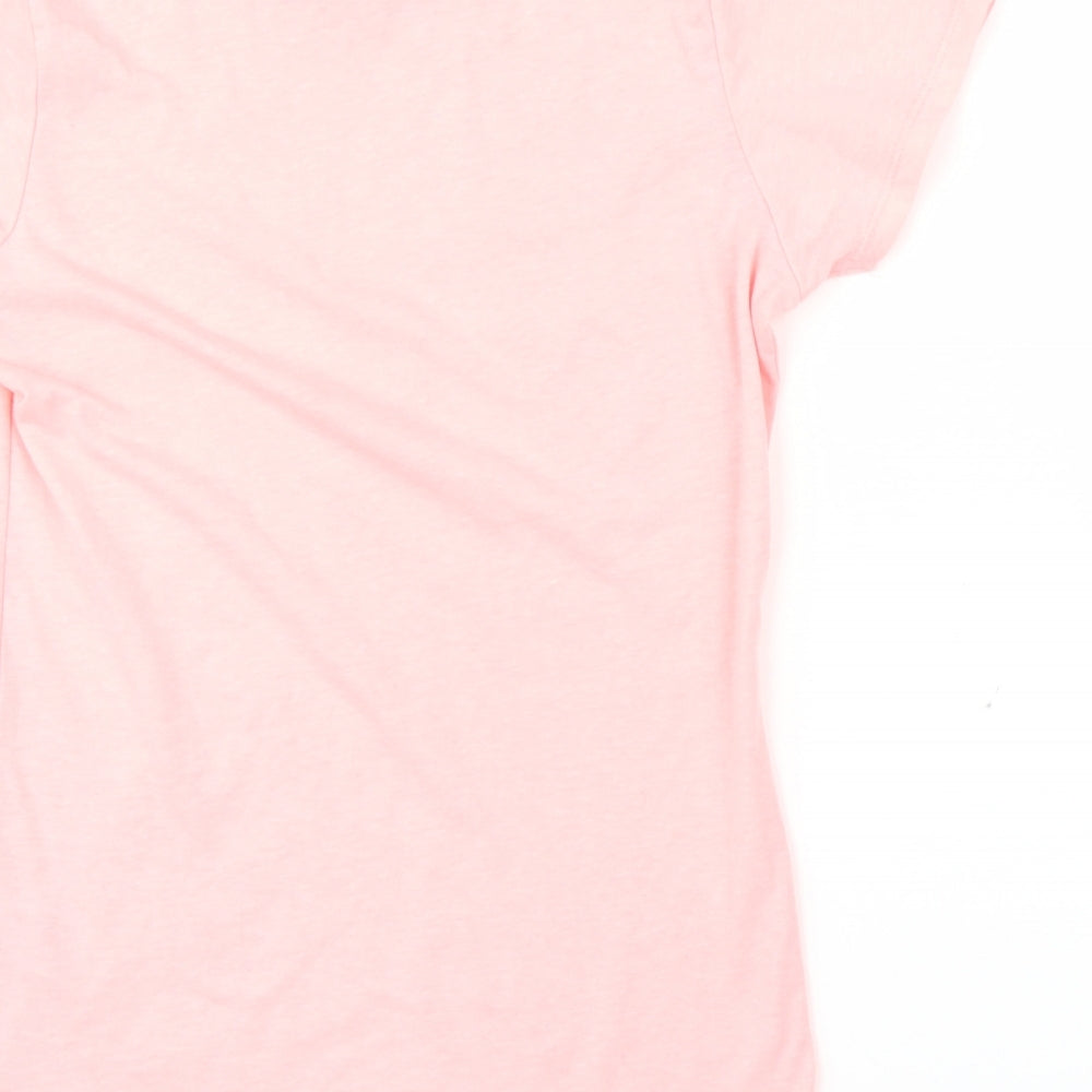 Miss E-vie Girls Pink Basic T-Shirt Size 11-12 Years