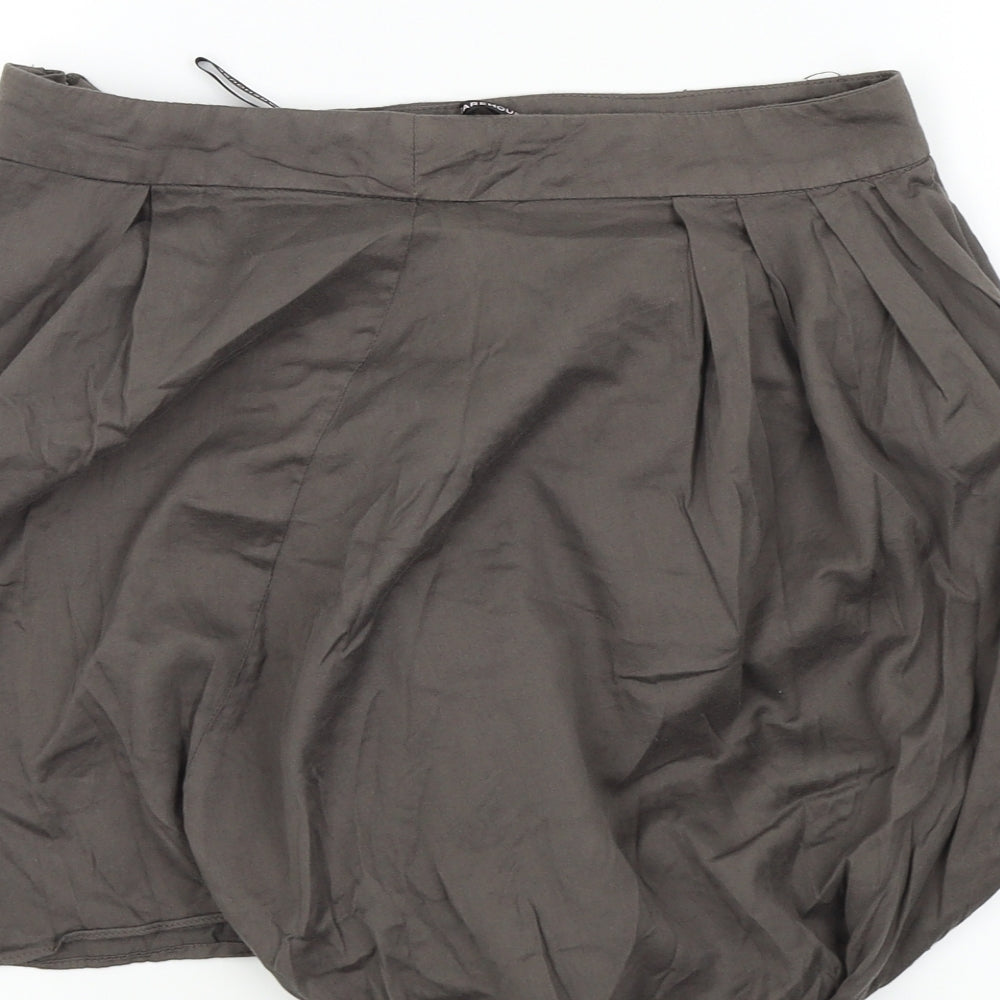 warhouse Womens Grey Colourblock Hot Pants Shorts Size 12