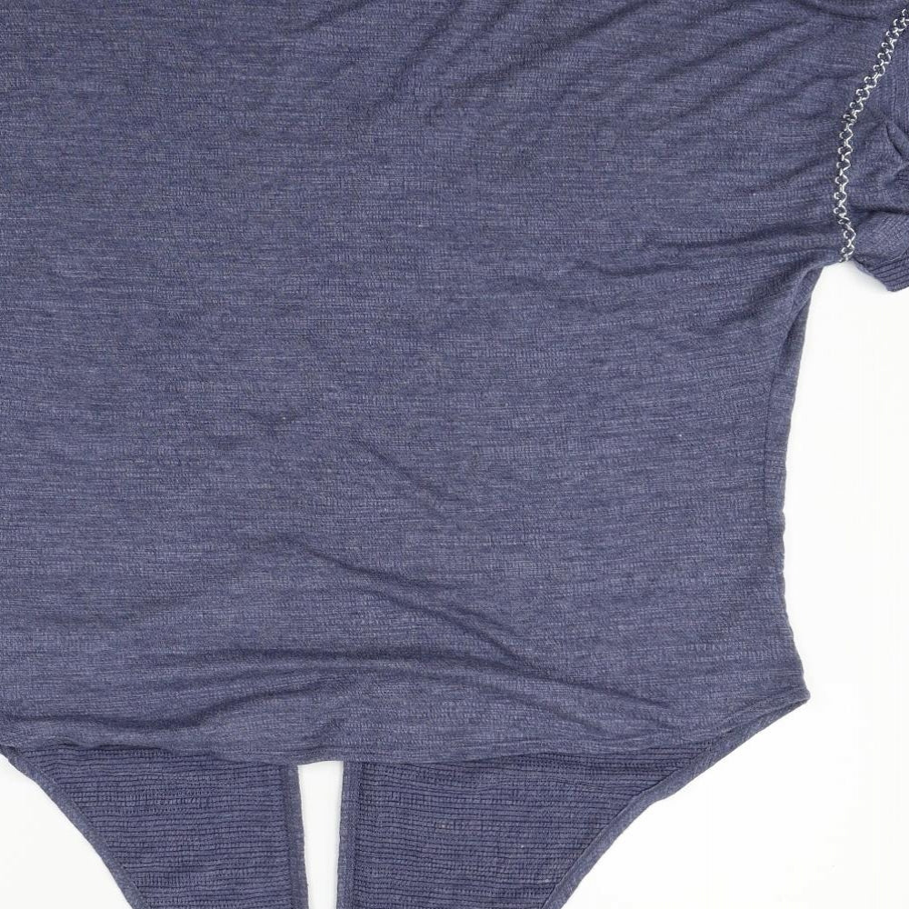 Max Studio Womens Blue Pullover Jumper Size S