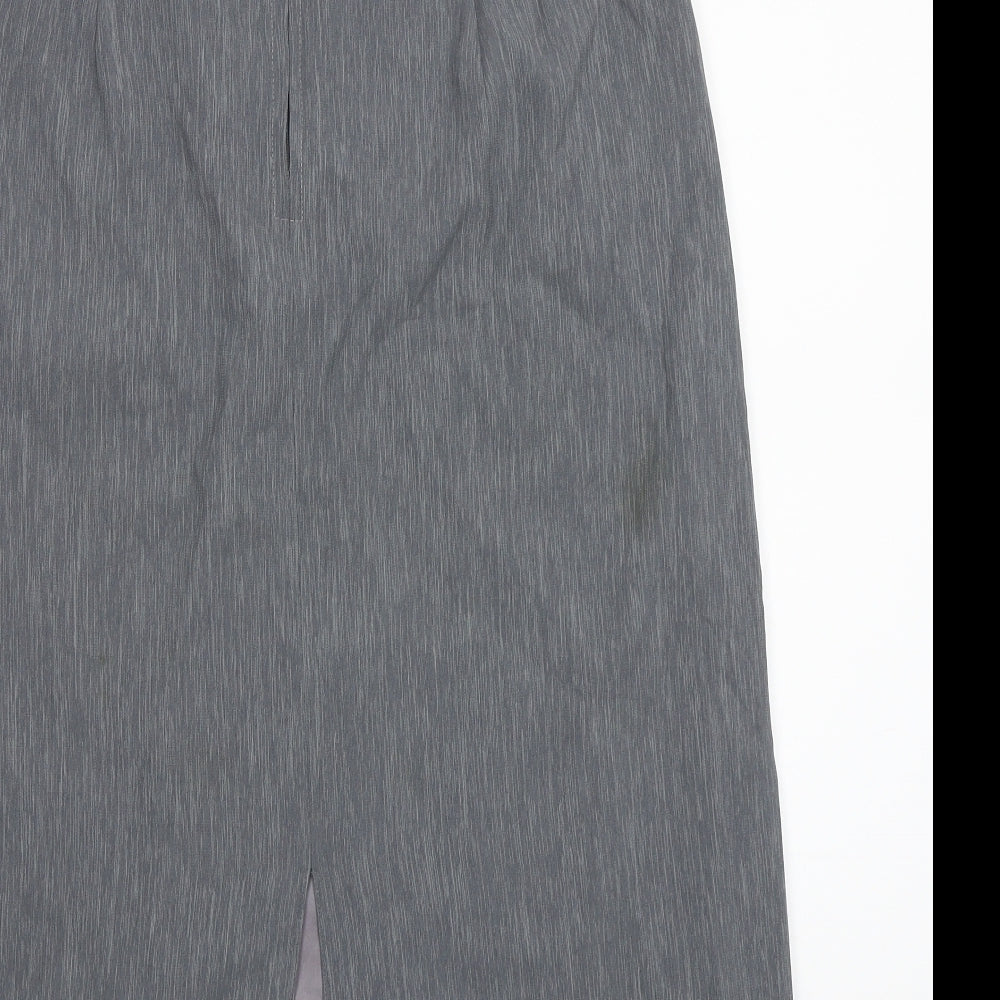 Gerry Weber Womens Grey A-Line Skirt Size 16