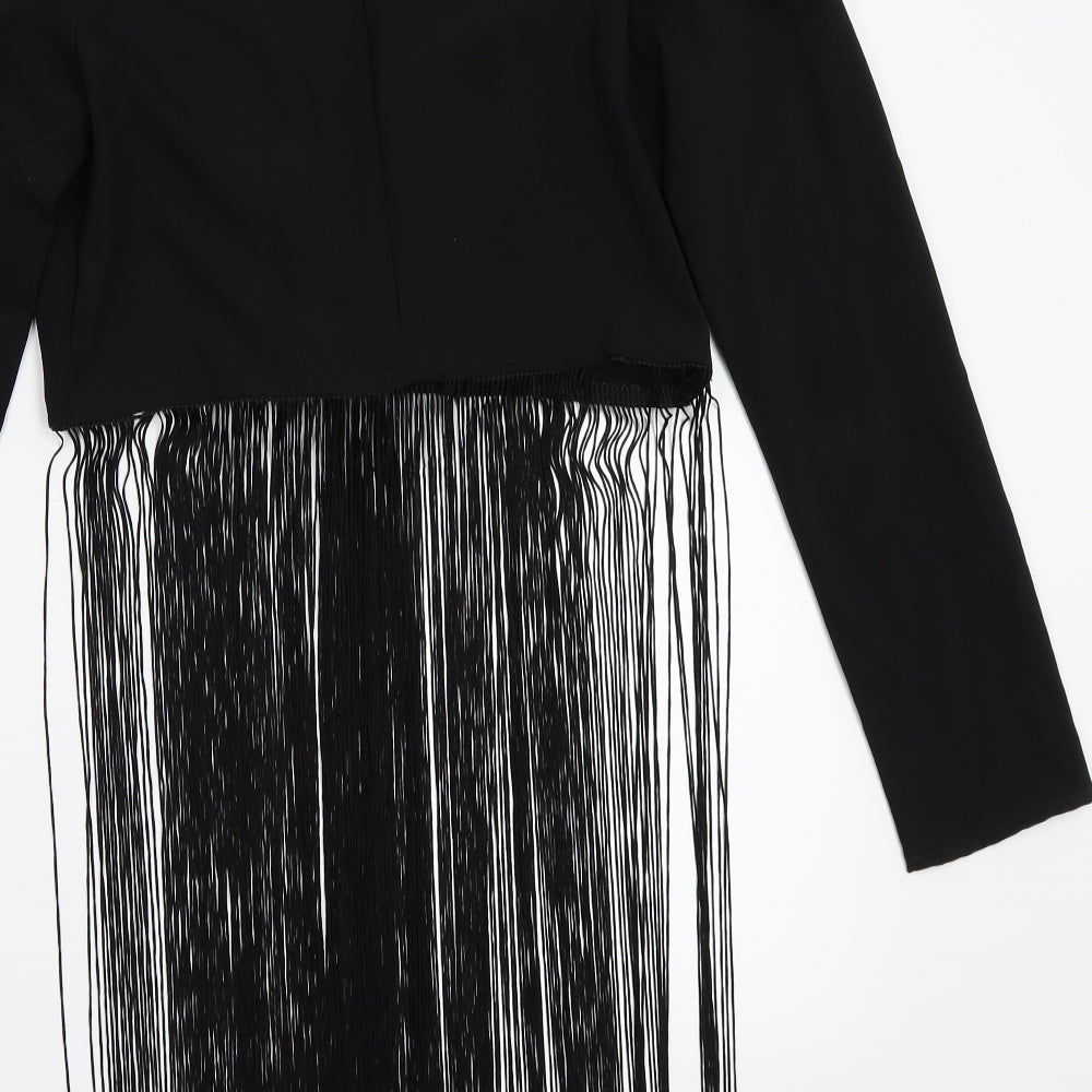 Missguided Womens Black Cardigan Jumper Size 10