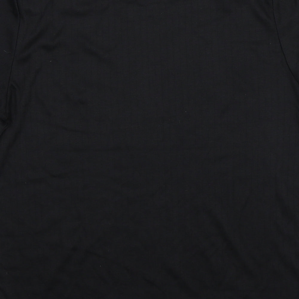 Workwear Womens Black Basic T-Shirt Size L