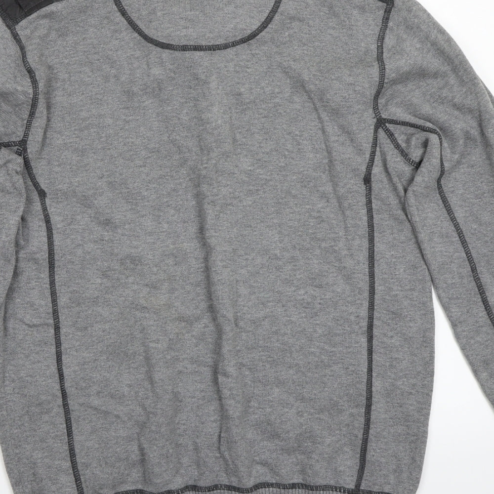 NEXT Mens Grey Pullover Jumper Size M