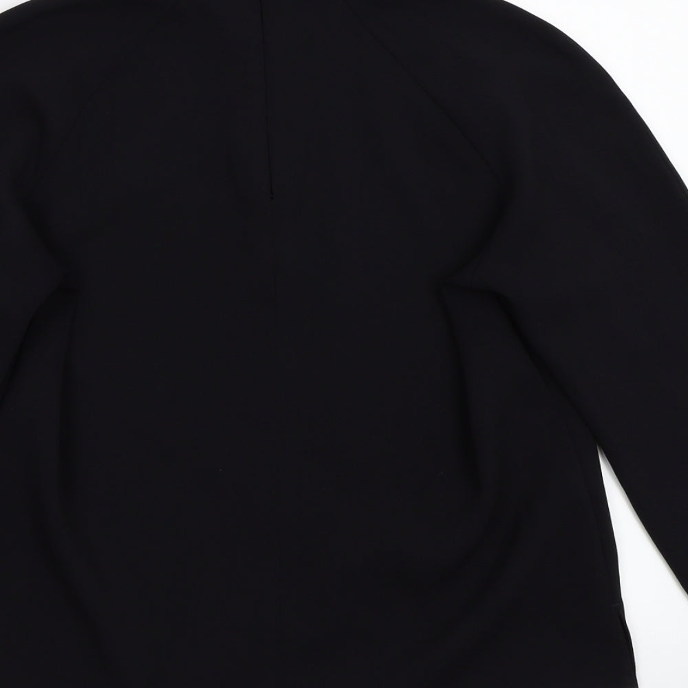 NEXT Womens Black Basic T-Shirt Size 8