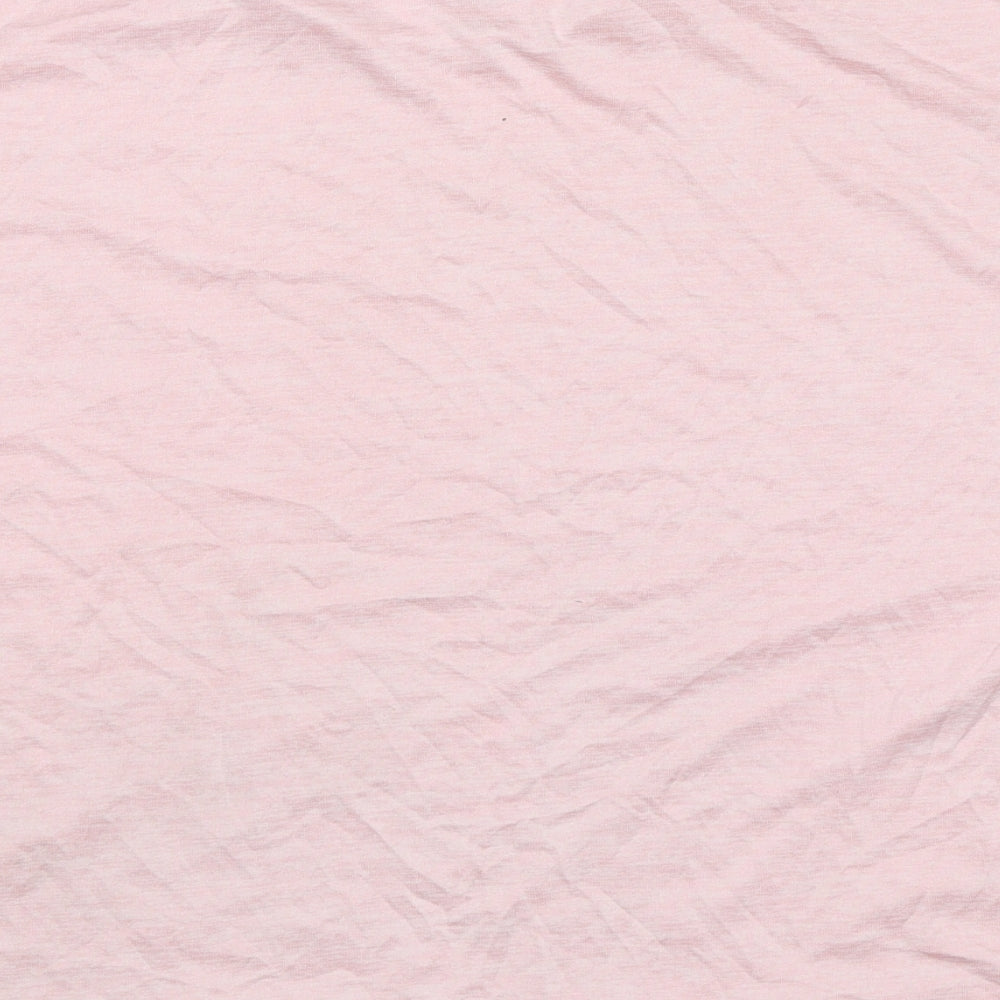 XT Womens Pink Basic T-Shirt Size 8