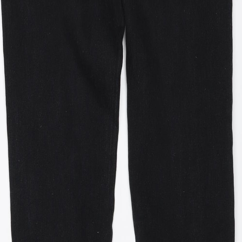 Denim & Co. Womens Black Denim Skinny Jeans Size 6 L31 in