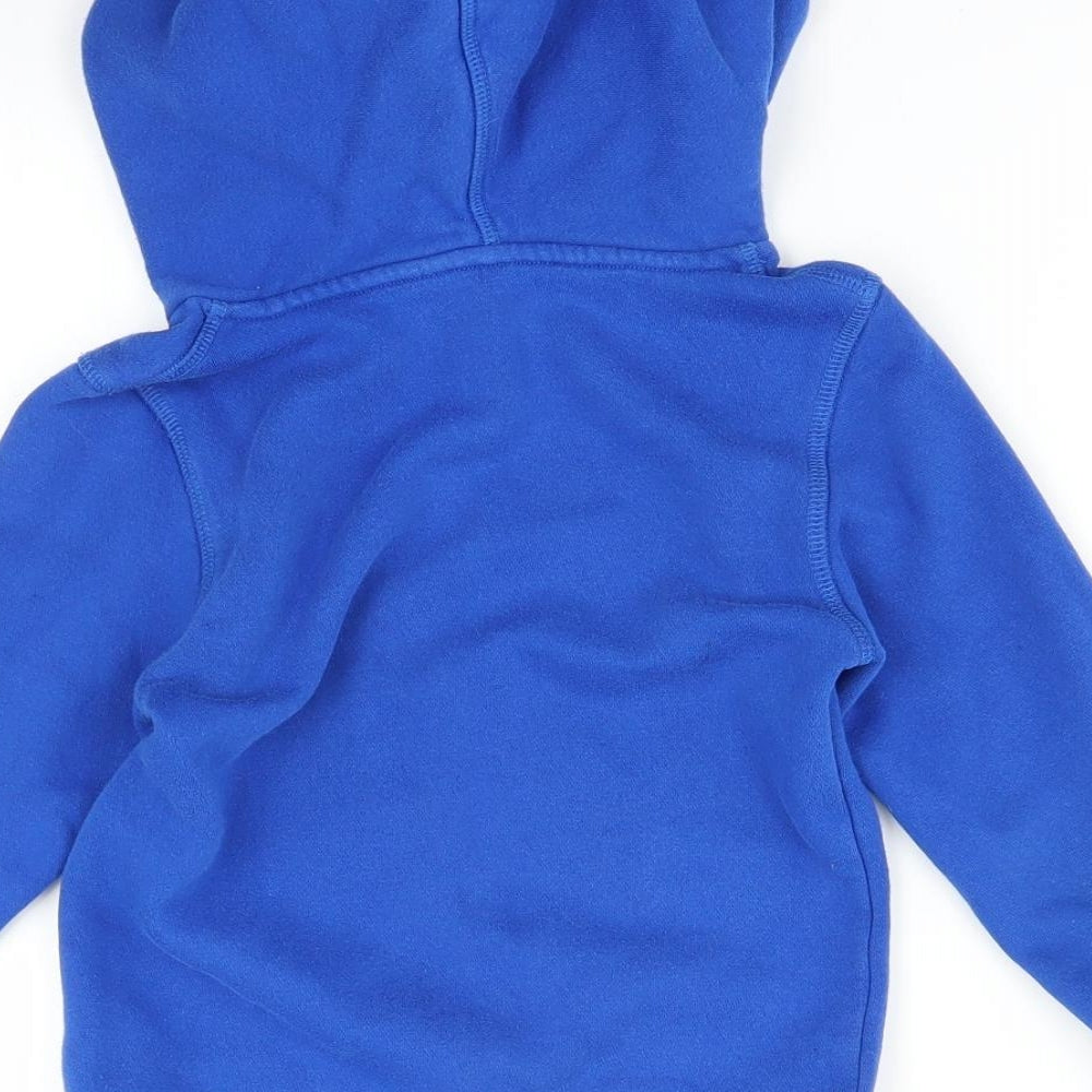 H&M Girls Blue Pullover Hoodie Size 5 Years