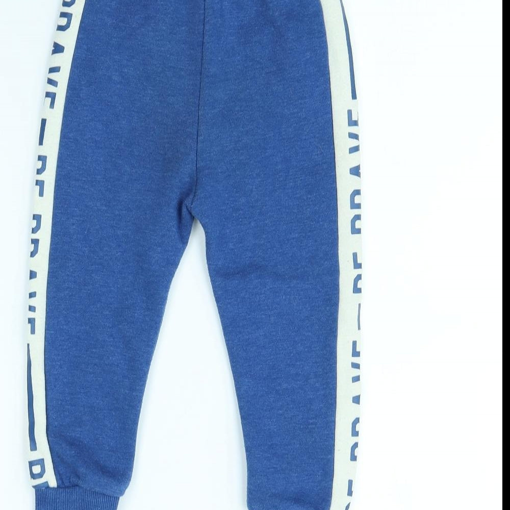 George Boys Blue Jogger Trousers Size 2 Years