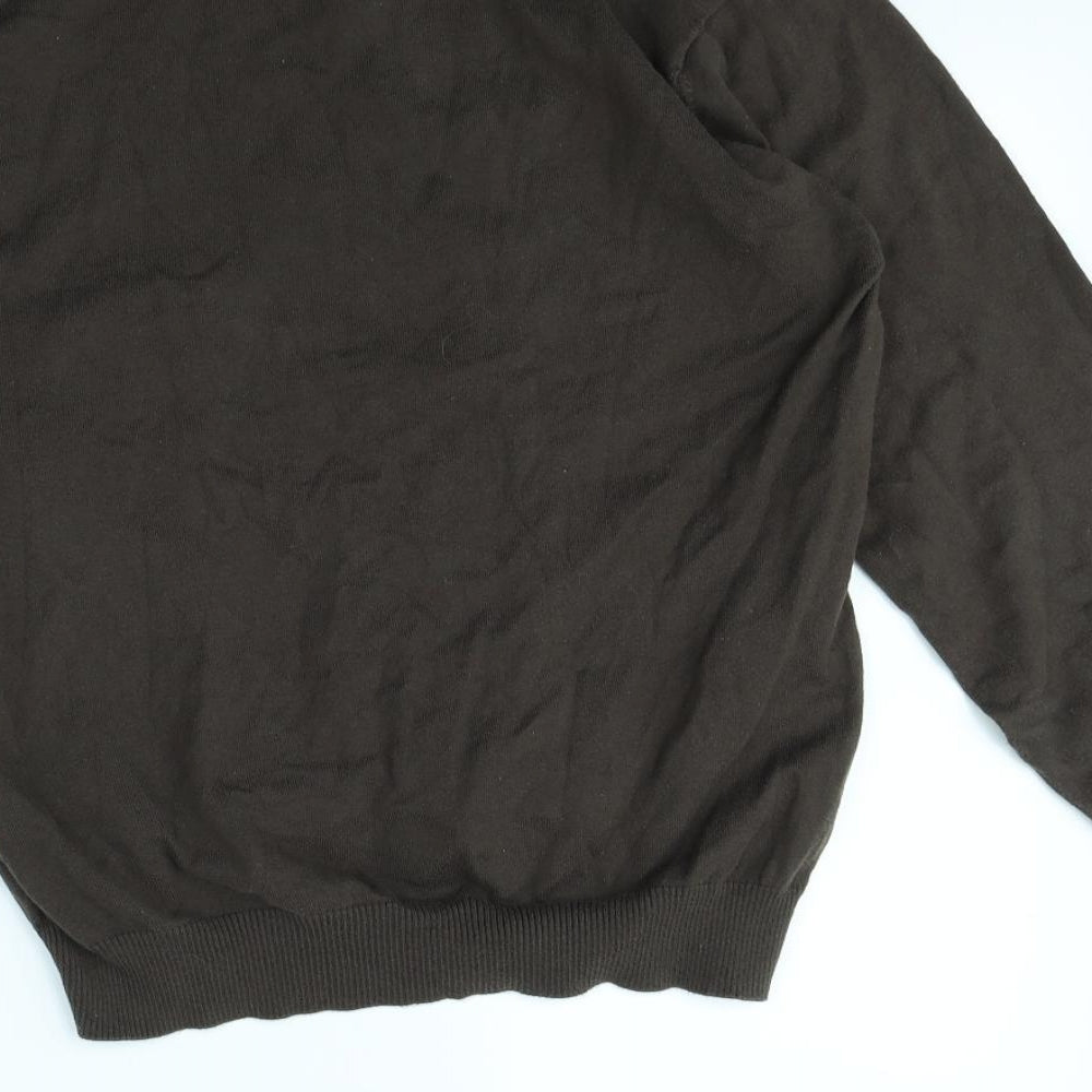NEXT Mens Brown Pullover Jumper Size M