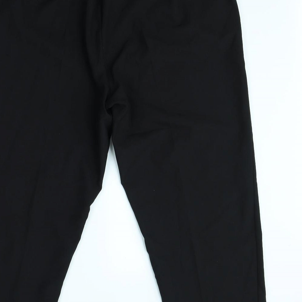 BM Womens Black Dress Pants Trousers Size 18 L24 in