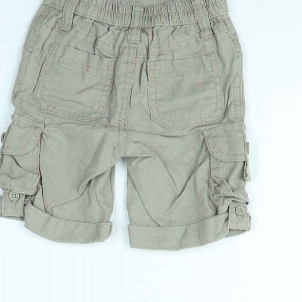 Preworn Baby Green Cargo Trousers Size 3-6 Months