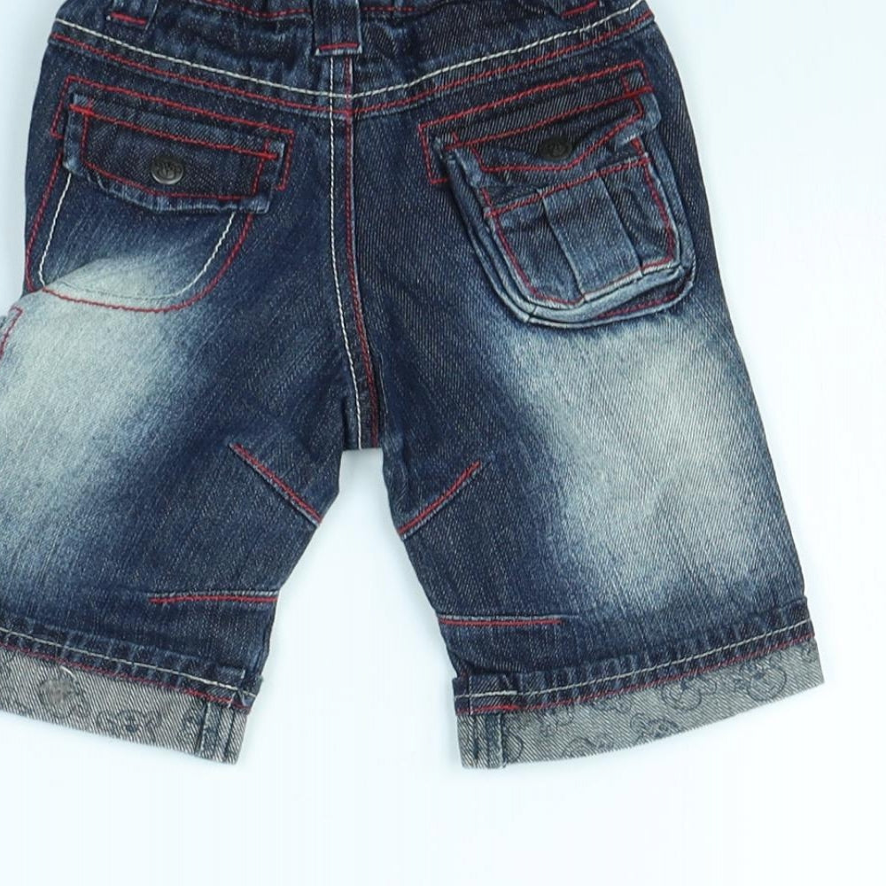 NEXT Baby Blue Cargo Jeans Size 3-6 Months
