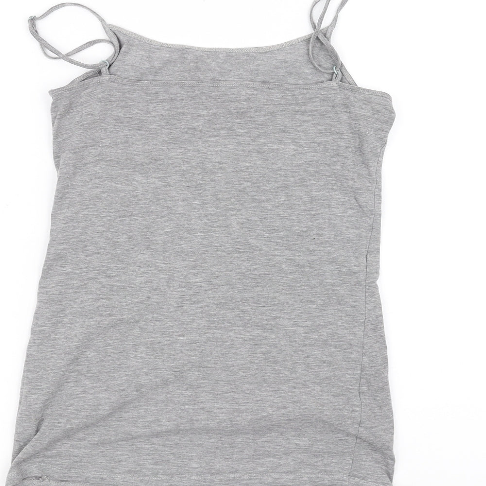 Atmosphere Womens Grey Basic T-Shirt Size 12