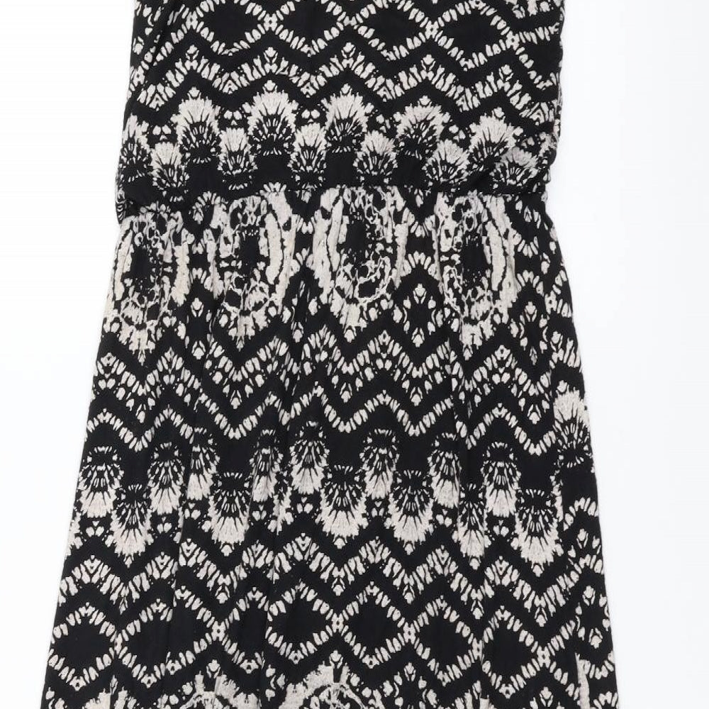 QED London Womens Black A-Line Size S