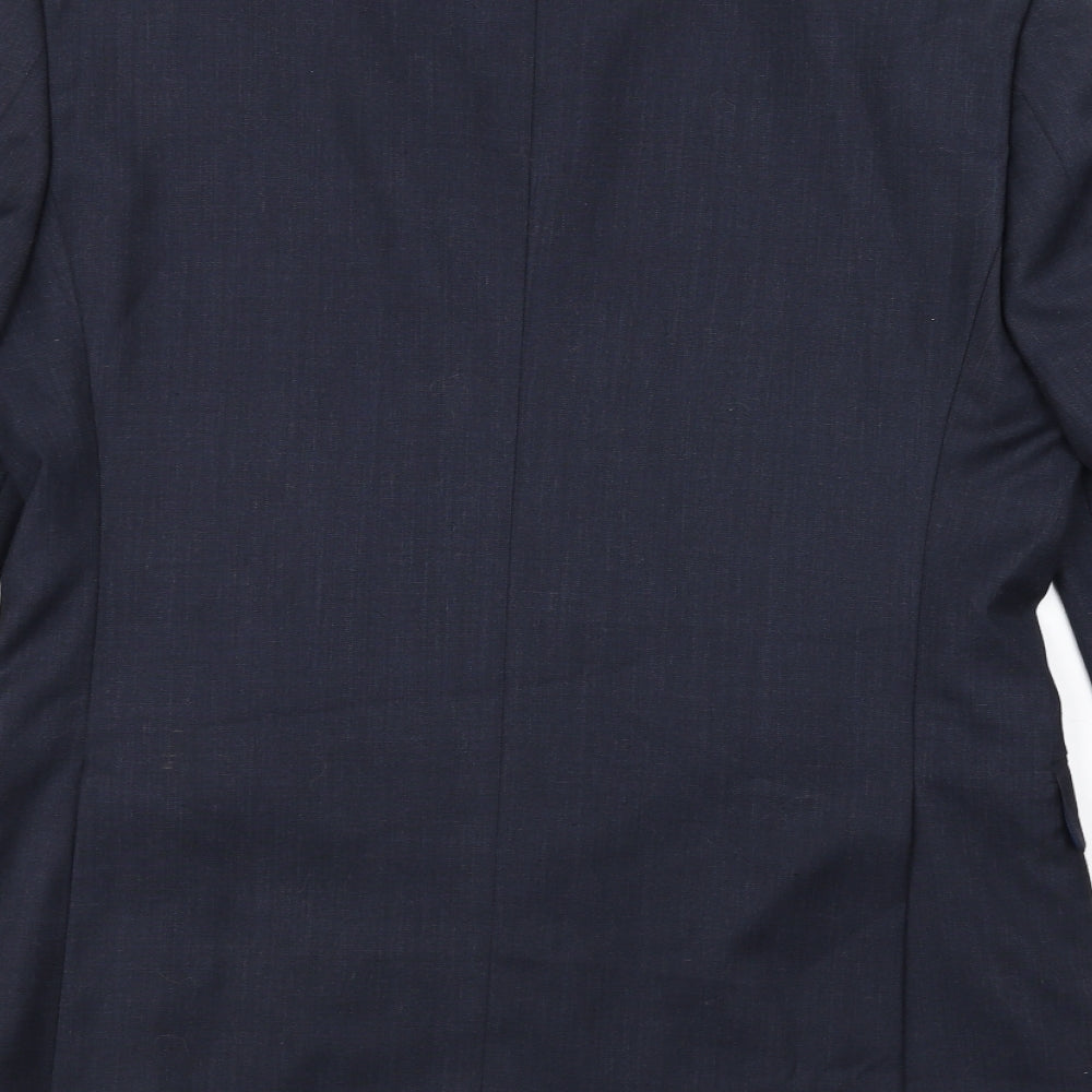 Taylor & Wright Mens Black Jacket Suit Jacket Size 40