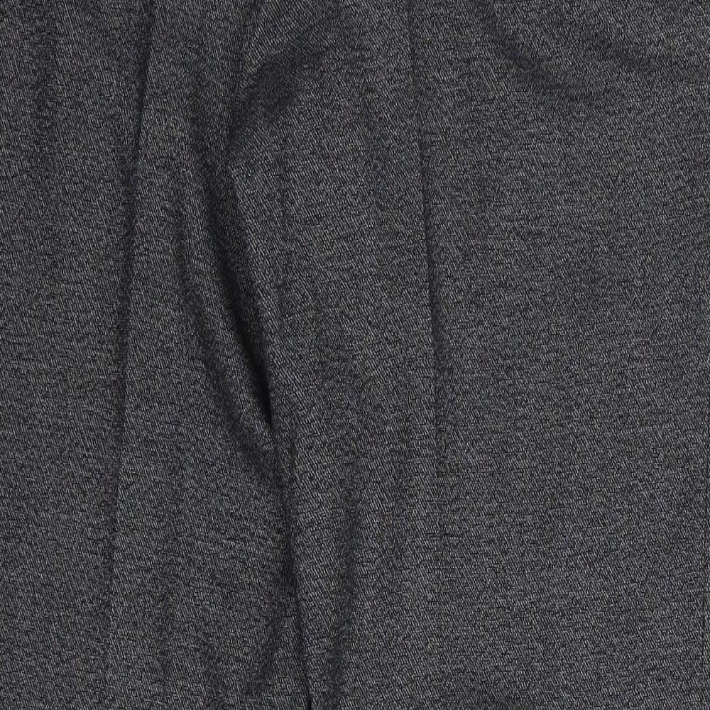 NEXT Womens Grey Trousers Size 8 L26 in