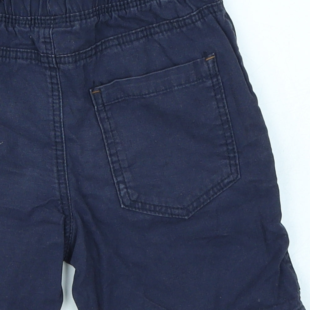 Denim Co Boys Blue Chino Shorts Size 3-4 Years